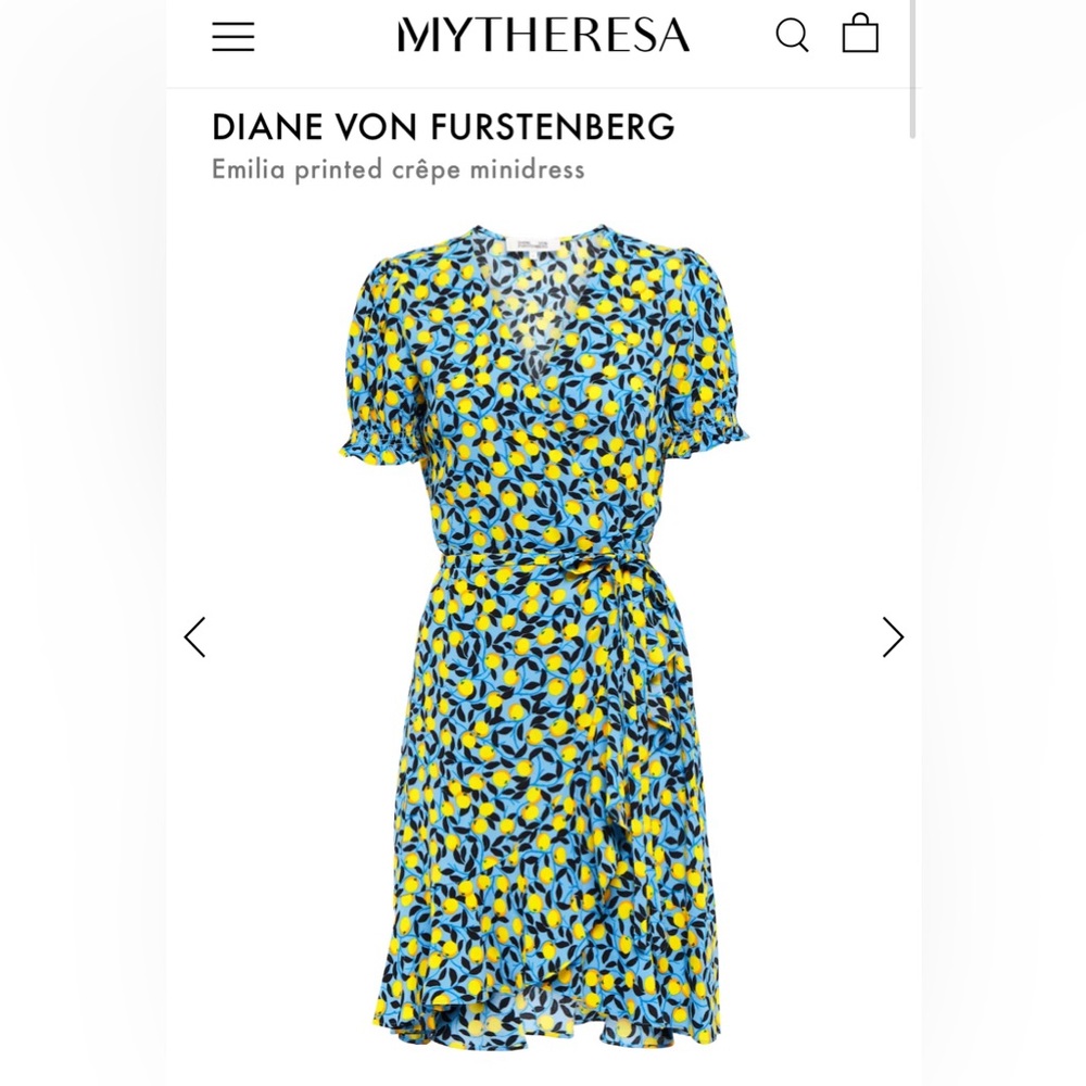 DVF Emilia minidress